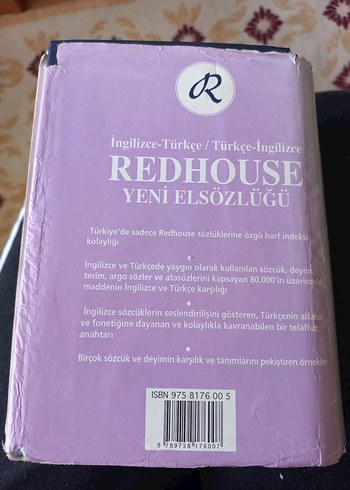 Redhouse İngilizce-Türkçe Sözlük - Görsel 3