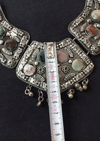 Hint Gümüşü Kolye - Görsel 4