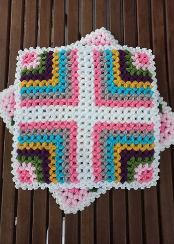 Renkli Kare İkili Lif - Görsel 4