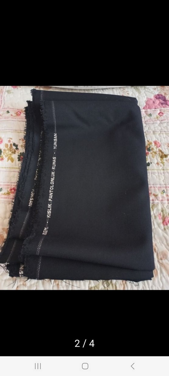 Lacivert Kumaş - Görsel 2