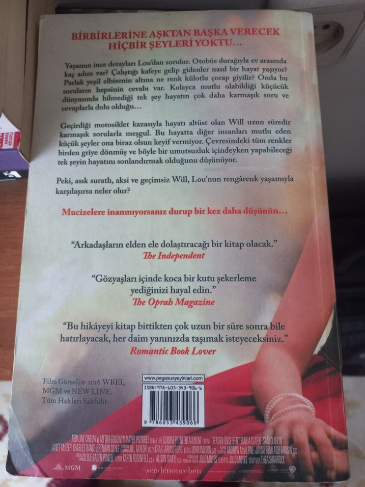 Senden Önce Ben - Jojo Moyes - Görsel 2