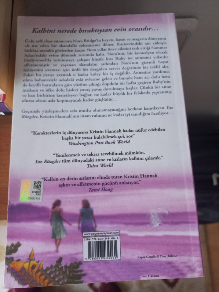 Yaz Rüzgârı - Kristin Hannah Roman - Görsel 2