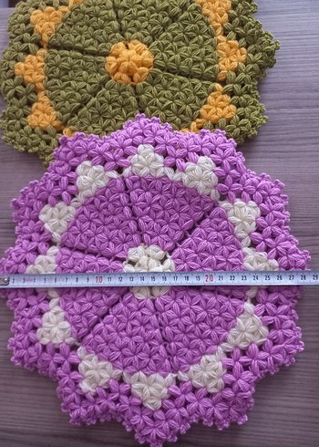 El Örgüsü Renkli Yuvarlak Lifler - Görsel 3