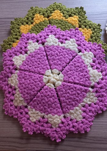 El Örgüsü Renkli Yuvarlak Lifler - Görsel 5