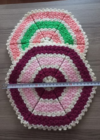 El Örgüsü Renkli Yuvarlak Lifler - Görsel 4