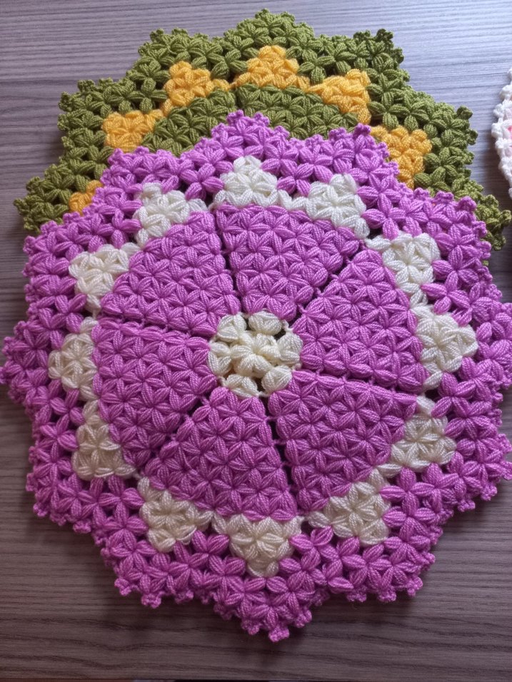 El Örgüsü Renkli Yuvarlak Lifler - Görsel 5