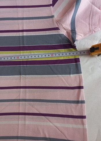 Rahat Kesim Renkli Çizgili Erkek Polo Tişört - Görsel 5