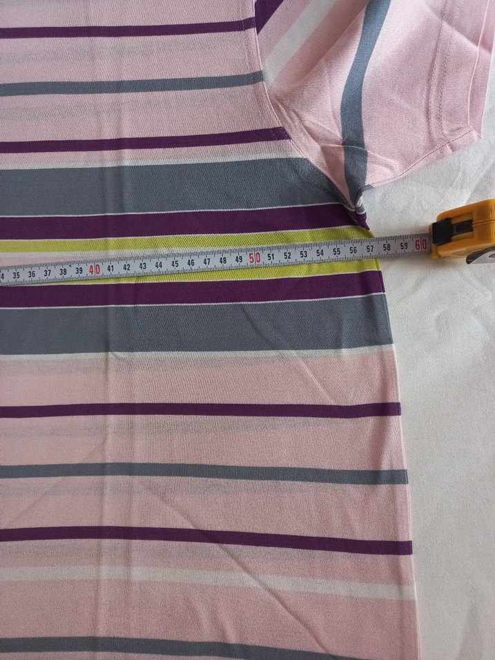 Rahat Kesim Renkli Çizgili Erkek Polo Tişört - Görsel 5