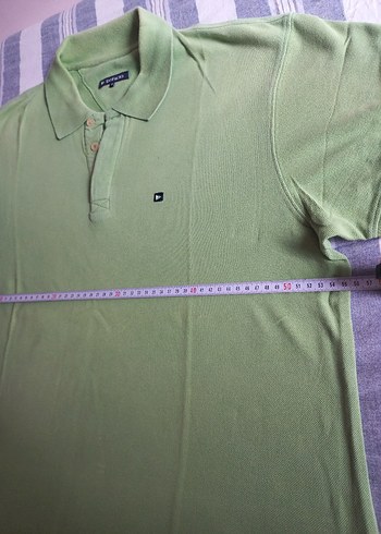 Erkek Yeşil Kısa Kollu Polo Tişört - Görsel 2