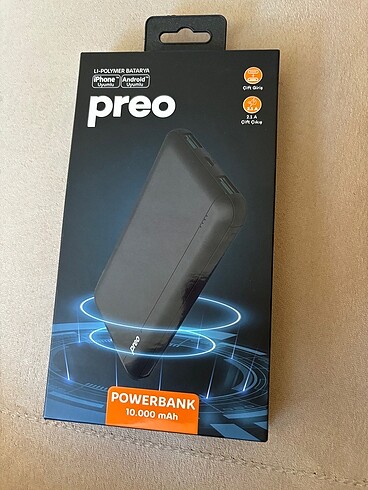Preo 10.000 mAh powerbank