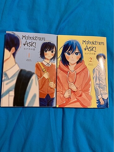 MANGA SATIŞ MOBUKONUN AŞKI TÜRKÇE SİYAH BEYAZ CİLT 1-2