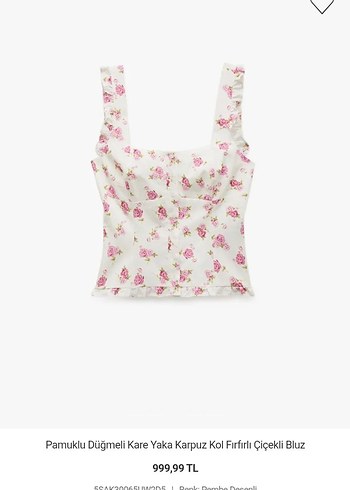 Pembe Çiçekli Midi  askılı krop - Görsel 7