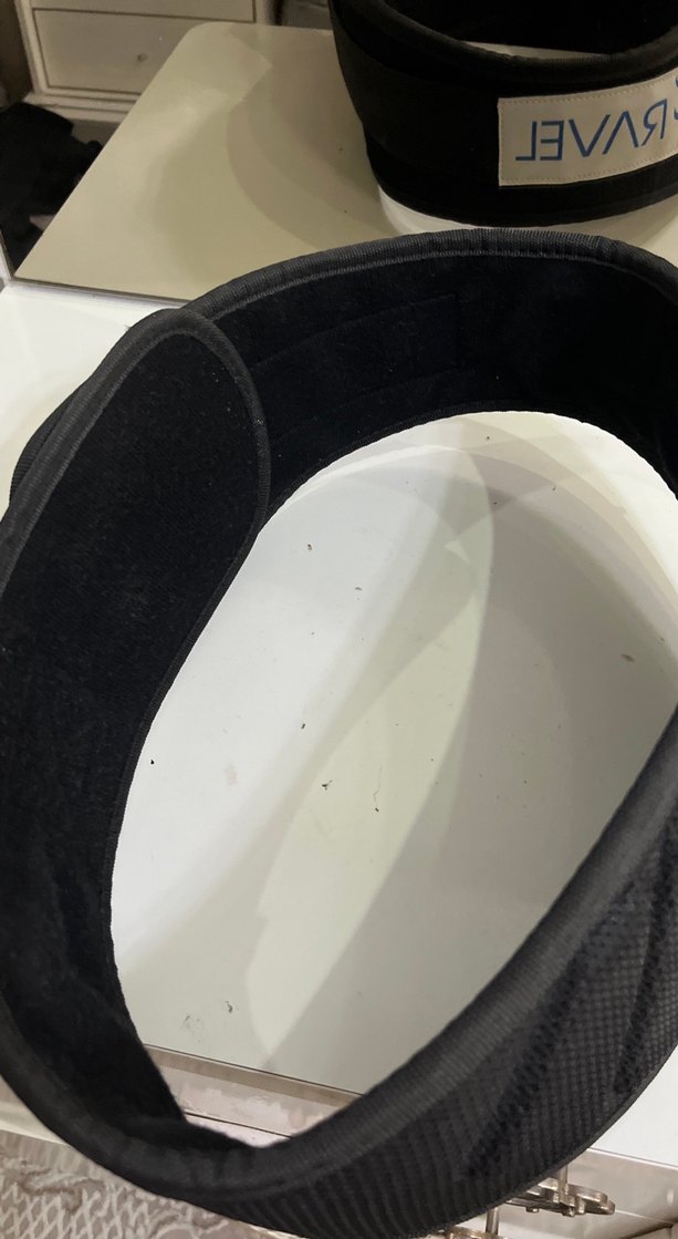 Siyah Baskılı Yoga Kemeri SRAVEL - Görsel 3