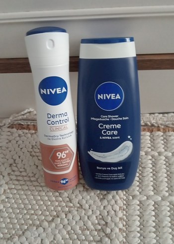  Beden Nivea Derma Control Deodorant ve Creme Care Duş Jeli