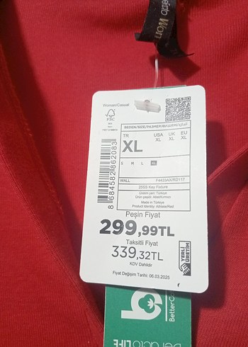 Koton Kolsuz V Yaka Kırmızı Atlet