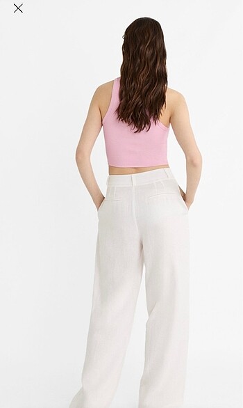 Stradivarius Stradivarius Keten Pantolon