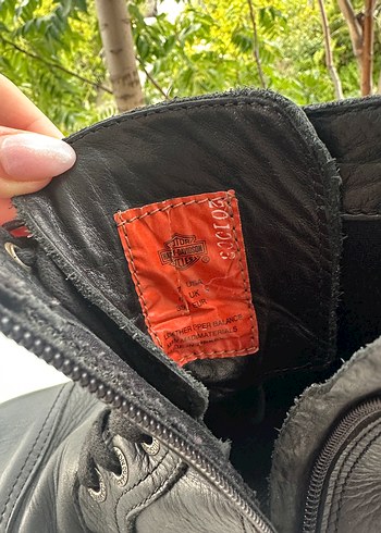 Kahverengi Harley-Davidson Biker Dizüstü Çizme - Görsel 5