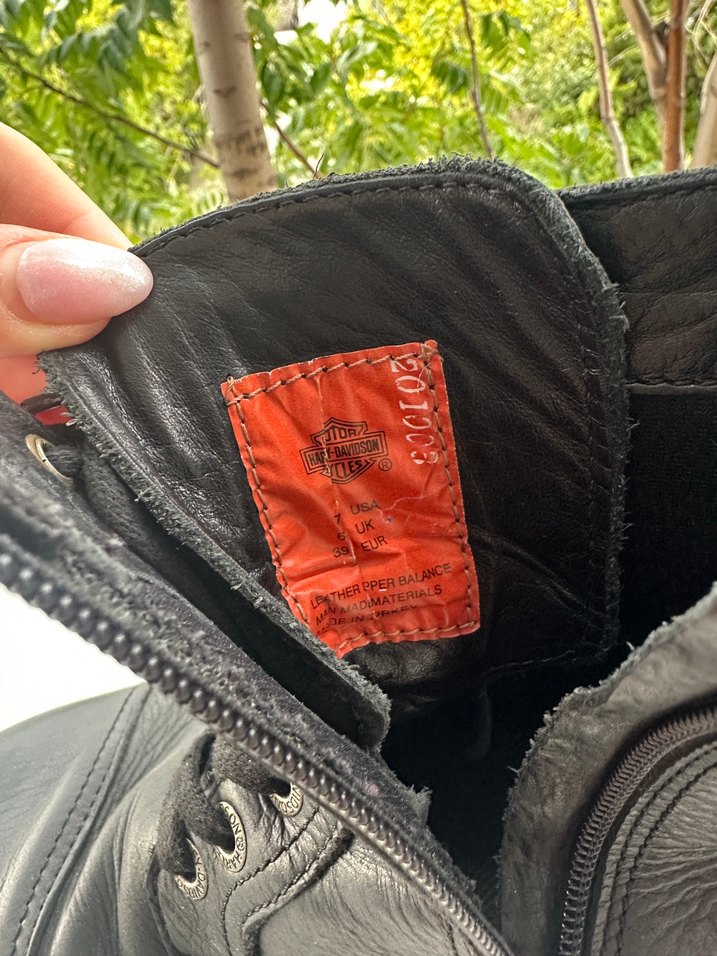 Kahverengi Harley-Davidson Biker Dizüstü Çizme - Görsel 5