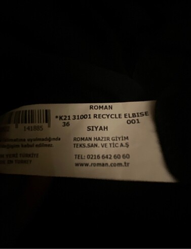 s Beden siyah Renk ROMAN ŞİFON ELBİSE