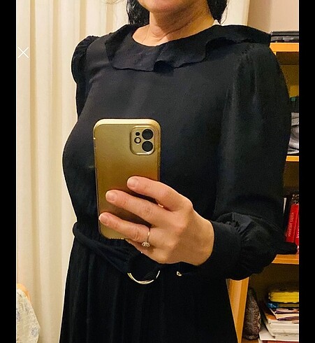 ROMAN ŞİFON ELBİSE - Görsel 5