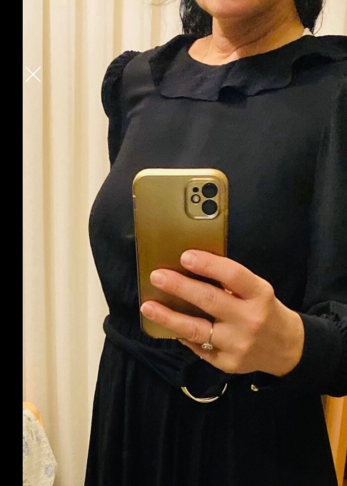 ROMAN ŞİFON ELBİSE - Görsel 5