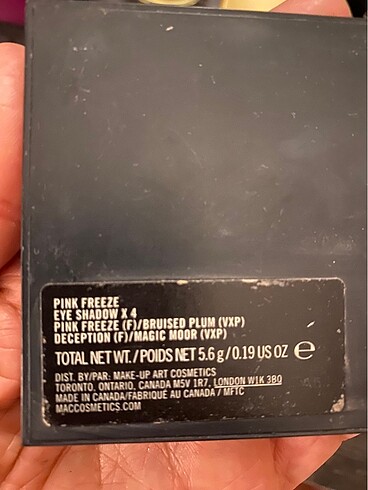 MAC far paleti - Görsel 3