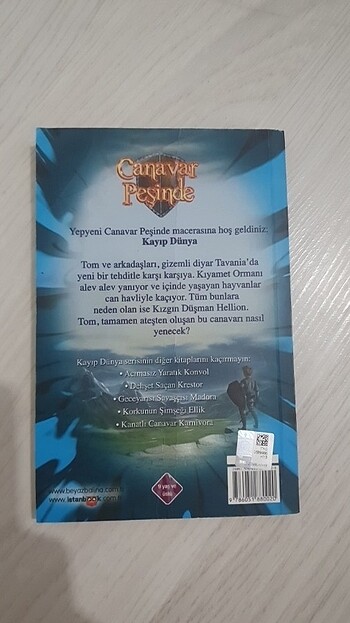 Canavar Peşinde Serisi 38.Kitap:Kızgın Düşman Hellion