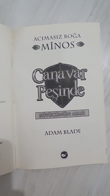 Beden Canavar Peşinde Serisi 50.Kitap Acımasız Boğa Minos