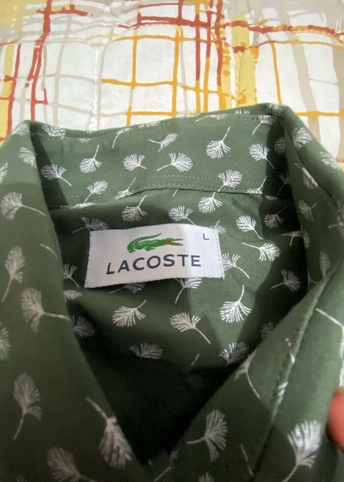 Lacoste erkek gömlek - Görsel 2