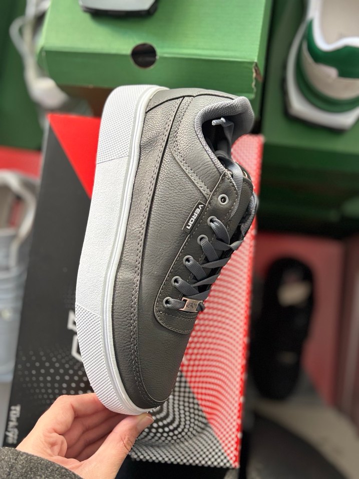 Gri Spor Erkek Sneakers Yılan Desenli 40-44 - Görsel 2