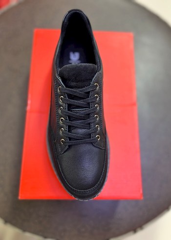 Siyah Gri Bağcıklı Erkek Günlük Spor Ayakkabı 40-44 arası numara - Görsel 2