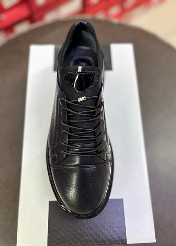 Siyah Bağcıklı Erkek Günlük Ayakkabı - Görsel 2