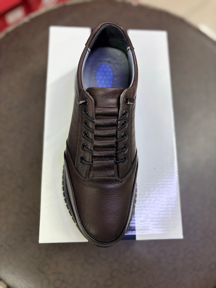 Kahverengi Erkek Günlük Bağcıklı Ayakkabı 40-44 arası numalara - Görsel 2