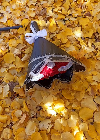 El yapımı 9'lu kurdele buketi - Görsel 2