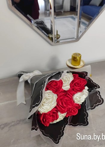 9'lu kurdele buketi - Görsel 2