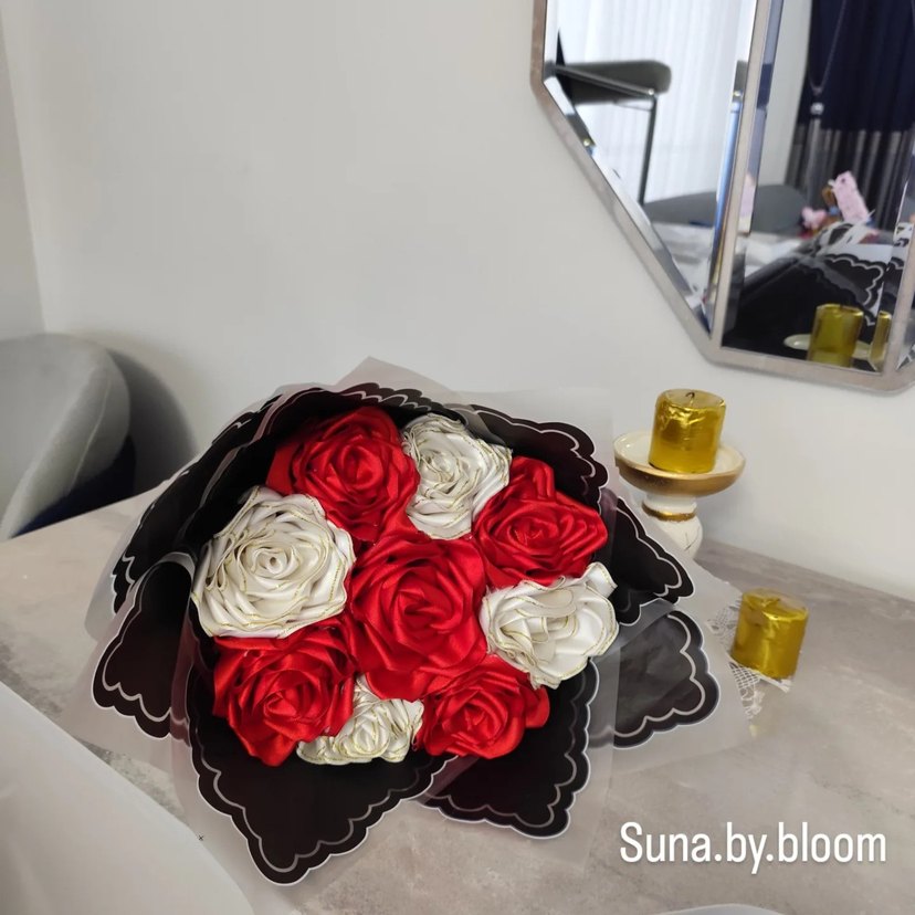 9'lu kurdele buketi - Görsel 4