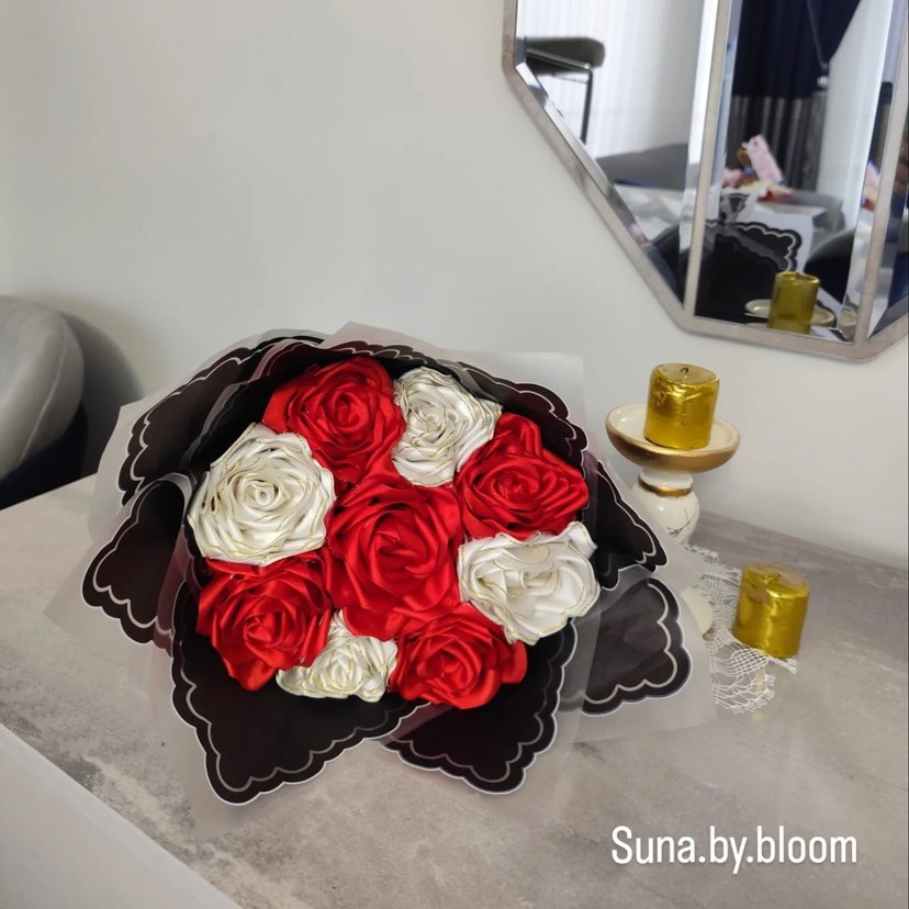 9'lu kurdele buketi - Görsel 5