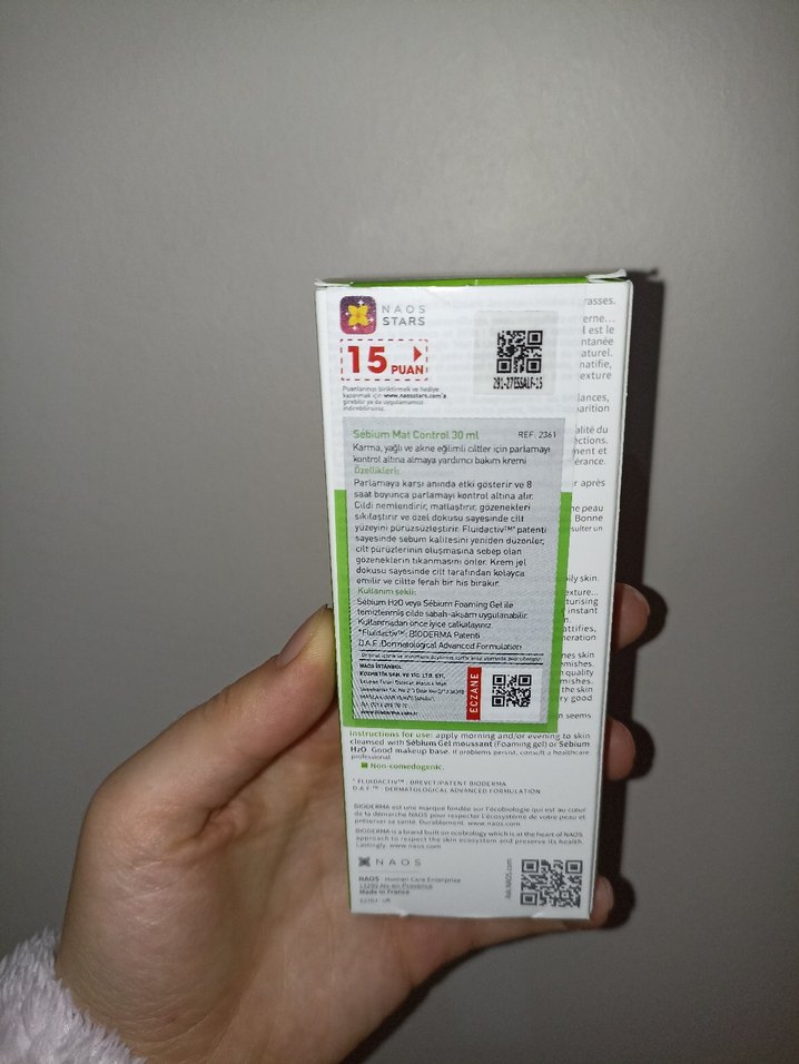 Bioderma Sébium Mat Control Nemlendirici 30 ml - Görsel 5