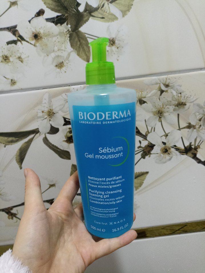 Bioderma Sébium foaming  gel yüz Temizleme Jeli 500ml - Görsel 3