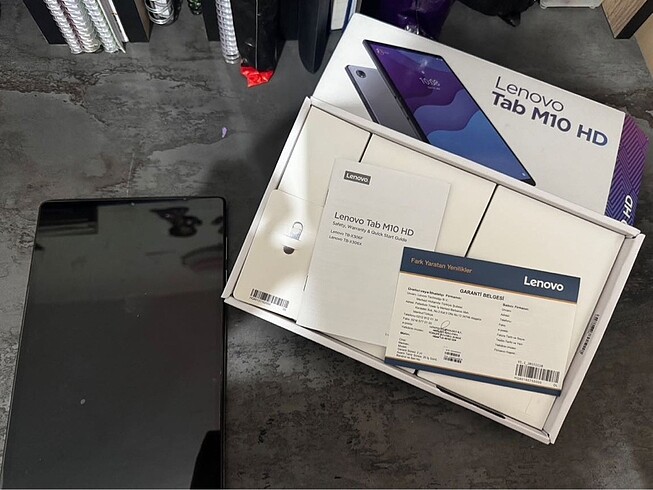 LENOVO TABLET 32gb GARANTİLİ