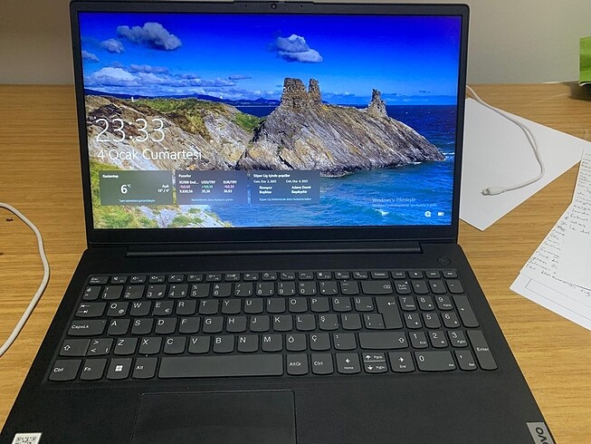 Lenovo V15 512gb GARANTİLİ FATURALI
