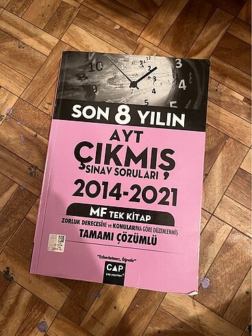 ÇAP AYT SAYISAL Çıkmış Sorular