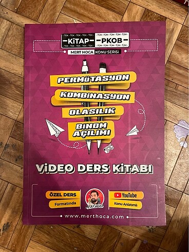 Mert Hoca Permütasyon Kombinasyon Olasılık Binom Açılımı
