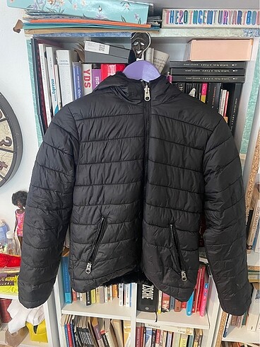 Çift taraflı kürklü mont