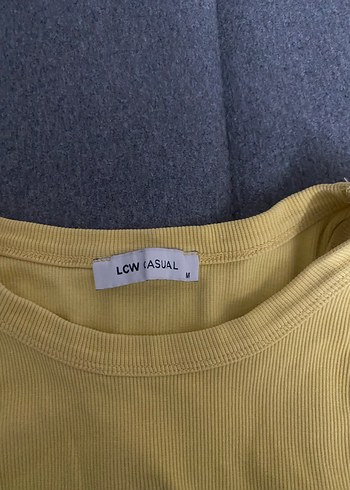 Sarı Baskılı Mini Crop - Görsel 2