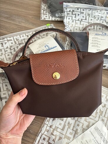 Longchamp Kahverengi Pouch