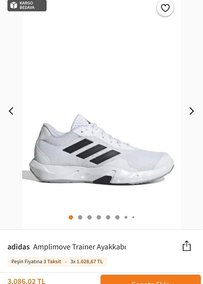Orjinal adidas spor ayakkabi - Görsel 5