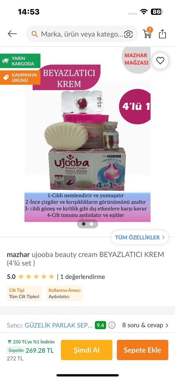 Ujooba Bebek Kremi Seti - Mini Boy - Görsel 3
