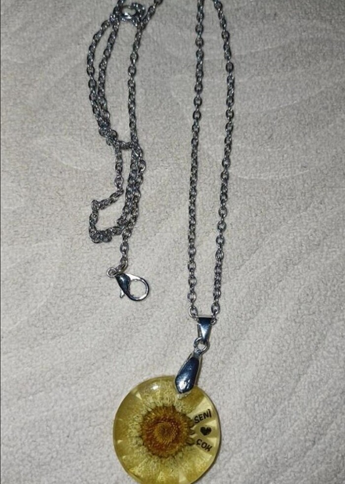 Epoksi kolye - Görsel 2