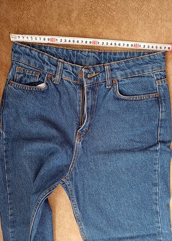 28 Beden Kadın Mavi kot pantolon